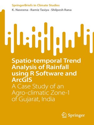 cover image of Spatio-temporal Trend Analysis of Rainfall using R Software and ArcGIS